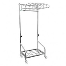 Lead Apron Stand Trolley SS 304 Grade