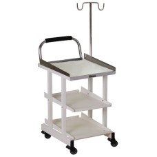 ECG TROLLY MS FRAME WITH SS TOP