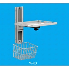 MONITOR STAND PC WITH BASKET UNIVERSAL