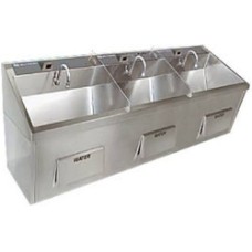 SCRUB STATION STAINLESS STEEL 304  WITH/WITHOUT  SENSOR