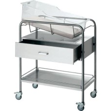 BABY RESUSCITATION TROLLEY SS