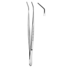 Dissecting Forceps - Debakey - Angled-6"