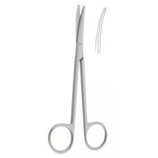 Metzanbaum Operating Scissors - Curved-5"