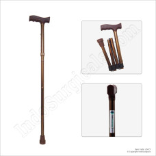 WALKING STICK FOLDABLE  ALUMINIUM