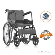 Medemove Basic Wheelchair Metallic Finish Black